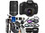 Canon 650D / EOS Rebel T4i Digital Camera with EF-S 18-55mm  IS II Lens & EF-S 55-250mm IS II Lenses. Also Includes: Wide Angle & Telephoto Lenses, 7 Pro Filter