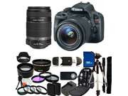 Canon EOS Rebel SL1 DSLR Camera with 18-55mm f/3.5-5.6 EF-S IS STM & 55-250mm Lenses - Kit 1