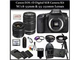 Canon EOS 7D Digital SLR Camera w/ 2 Lens Kit