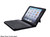 Compucessory Keyboard/Cover Case (Portfolio) for iPad mini - Black - Plastic