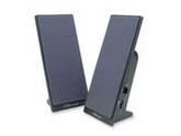 Compucessory CCS30251 Flat Panel Speakers- 3in. Full Range- Volume Control- Black