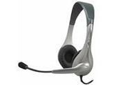 Cyber Acoustics AC-201 Supra-aural Speech Recognition Stereo Headset & Boom Mic