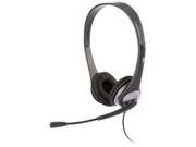Cyber Acoustics AC-204 Supra-aural Stereo Headset with Y-adapter