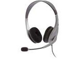 Cyber Acoustics AC-401 Circumaural Speech Recognition Stereo Headset & Boom Mic