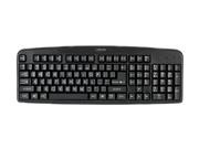 Digital Innovations Black Wired Easy-View Keyboard