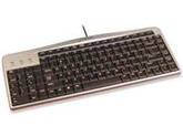Evoluent Mouse-Friendly USB Keyboard (KB1) - Black/Silver