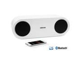 Fluance Fi30-W High Performance Wireless Bluetooth Wood Speaker System with aptX Enhanced Audio (Glacier White)
