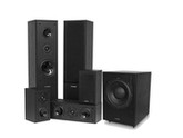 Fluance AV Series 5.1 Surround Sound Home Theater Speaker System with DB150 Powered Subwoofer