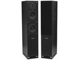 Fluance SXHTBFR-BK High Definition Two-way Floorstanding Main Speakers - Black