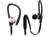 Fuji Labs Black AUFJ-SQWBS306BK Sonique SQ306 Premium Beryllium In-Ear Headphones with In-line Mic