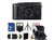 Fujifilm X20 Digital Camera (Black). Includes: 16GB Memory Card, High Speed Card Reader, Extended Life Replacement Battery, Slave Flash, Gripster Tripod, Carryi