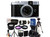 Fujifilm X20 Digital Camera (Silver). Includes: 0.45X Wide Angle Lens, 2X Telephoto Lens, 3 Piece Filter Kit (UV-CPL-FLD), 16GB Memory Card, Slave Flash, Full S