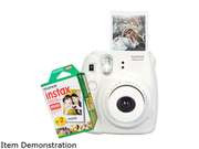 FUJIFILM instax mini 8 600012574 Camera Film Kit - White