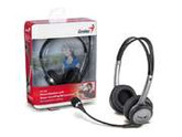 Genius Stereo Headset with Noise-Cancelling Microphone