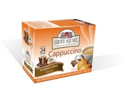 Grove Square Pumpkin Spice Cappuccino For Keurig K-Cups Brewers 24 Count