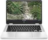 HP Chromebook X360, 14" UHD Widescreen, Flip, Touch-Screen Laptop, Intel Pentium Core Processor, 4GB RAM, 128GB DDR4, ChromeOS, Silver, 14a-ca0120ca