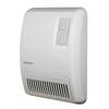 White Deluxe Wall Mount Electric Fan Heater &#150;240 Volts
