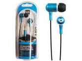 Hip Street "Hip Budz" Antimicrobial Noise Isolating Stereo Earbuds - Blue