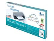 I.R.I.S IRISCard Corporate 5 457487 Card Scanner