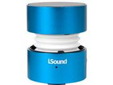 i.Sound ISOUND-5315 Blue Fire Waves Rechargeable Portable Bluetooth Speaker + Speakerphone