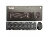 iHome Wireless Multimedia Keyboard & 6-Button Optical Mouse