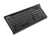 IOGEAR GKBSR201 Black Wired Keyboard With Integrated Smart Card Reader
