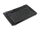 IOGEAR Black 2.4GHz Multimedia Keyboard with Laser Trackball and Scroll Wheel (French Packaging)