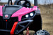 Front driver side Blade XR headlights pink