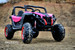 Front passenger side view Blade XR pink