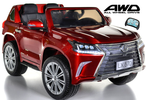 lexus lx 570 toddler 4wd remote control ride on car with 2 seats