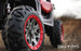 Blade XR red rubber tires