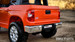 Rear driver side tailgate Tundra Orange