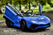 Big Toys blue Lamborghini RC radio controlled kids Ride On super car with vertical doors