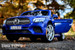 Mercedes-Benz SL 500 blue doors front driver side view