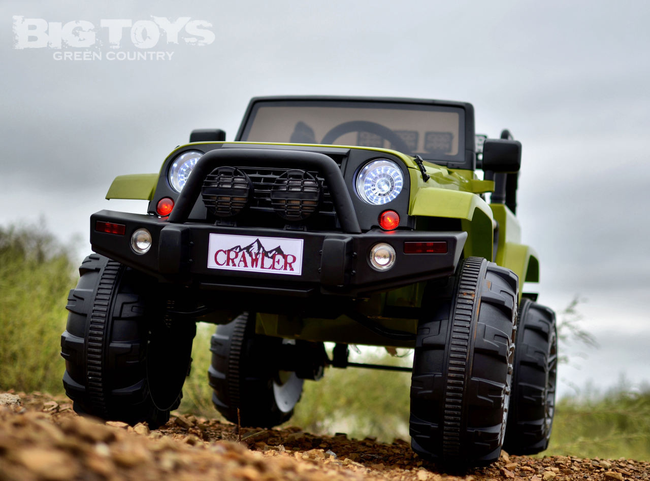 big toys green country jeep