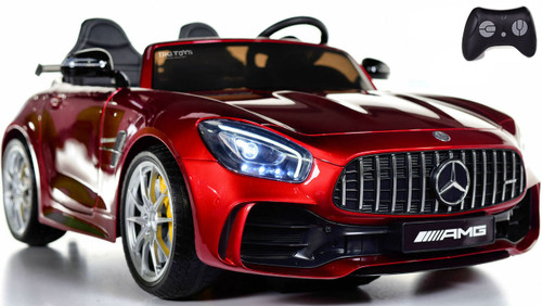 Two-Seat AMG GT-R Mercedes-Benz Ride On Toddler Car -  Red