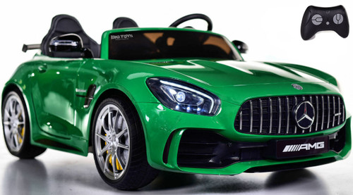 Two-Seat AMG GT-R Mercedes-Benz Ride On Toddler Car - Green