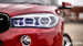 BMW X6 Headlight driver side front red