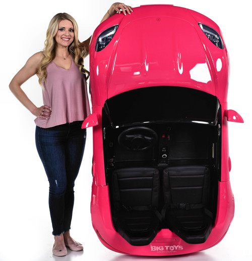 Big yoys for big ass Giant 24v Big Kids Ride On Super Car Xxl 180w Motor Rubber Tires Pink Big Toys Green Country