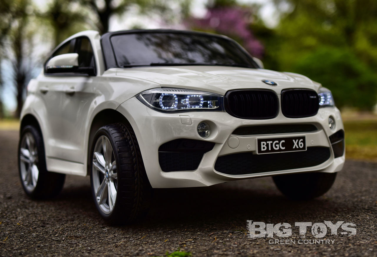 Big Toys 4x4 Battery Powered Ride On Bmw With Rubber Tires