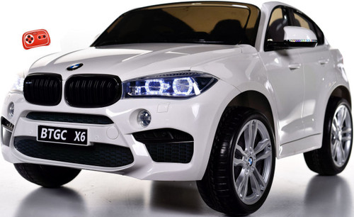 Big Toys 4x4 Battery Powered Ride On Bmw With Rubber Tires