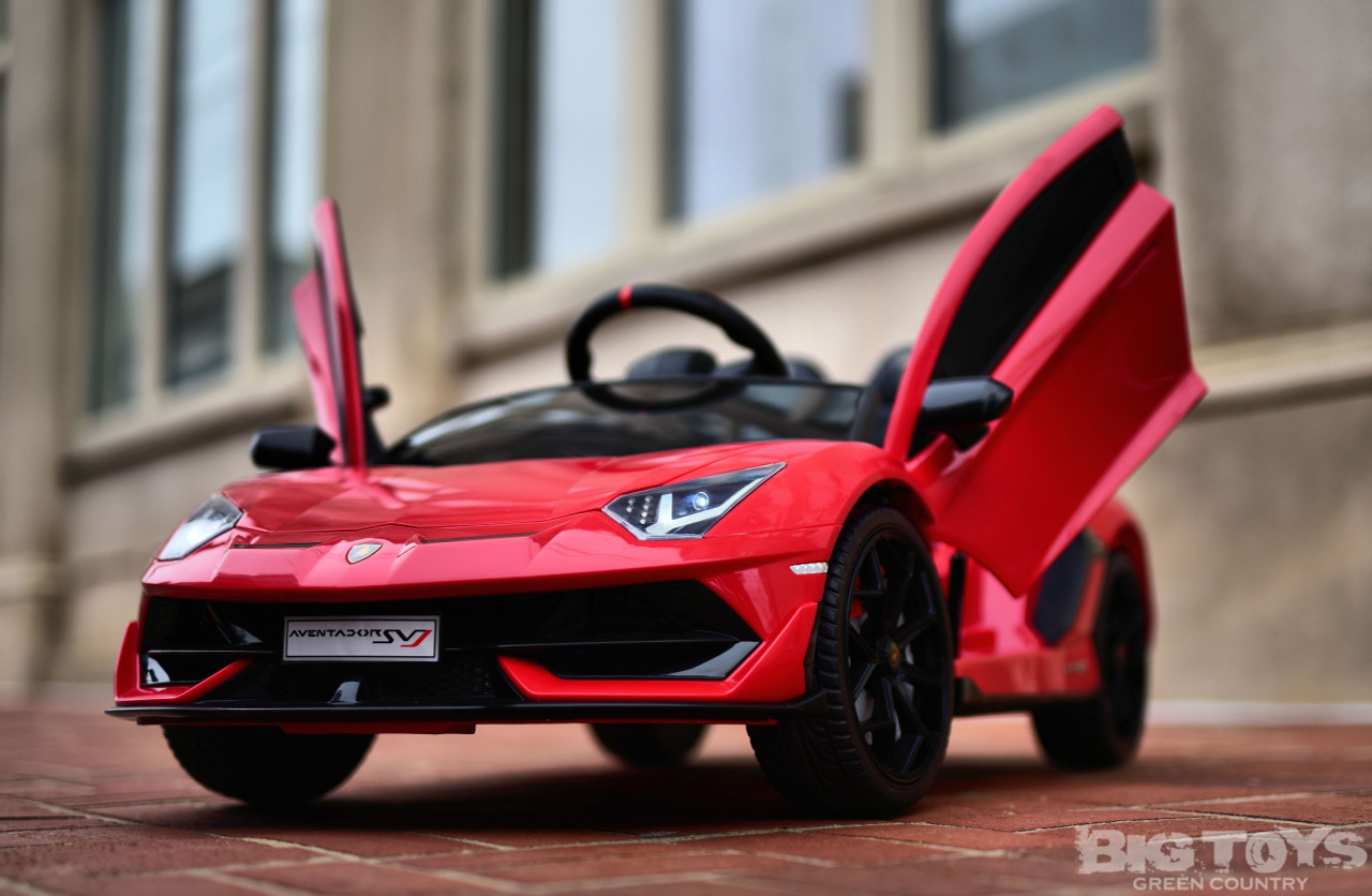 red lamborghini power wheels