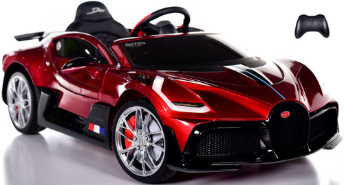 Power Wheel Bugatti Battery Powered Kids Car Red