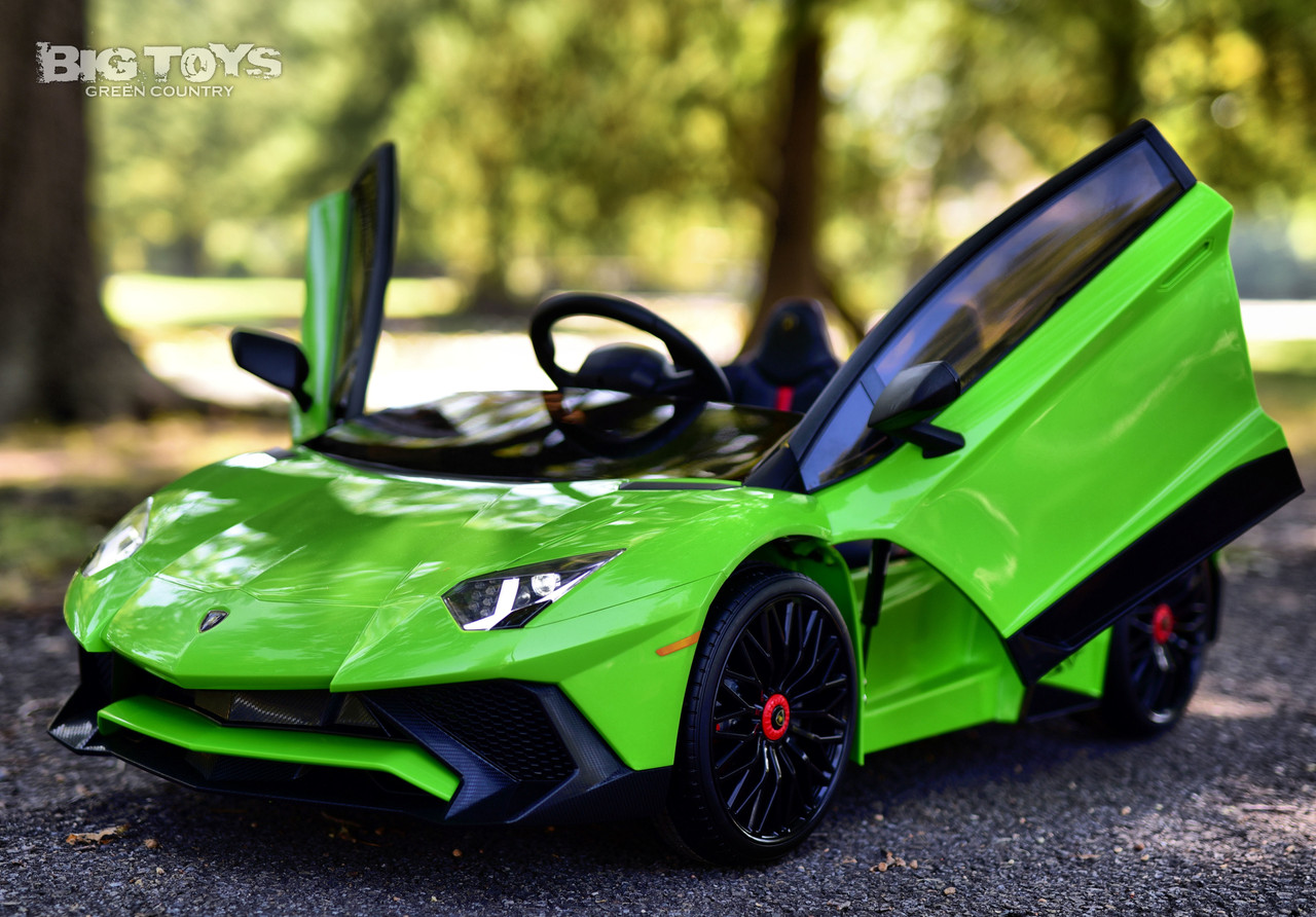 big toys green country lamborghini