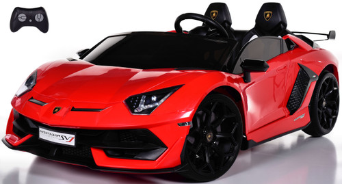 24v Drift Lamborghini Ride On Car w/ Parental Remote & Drift Tires - Red