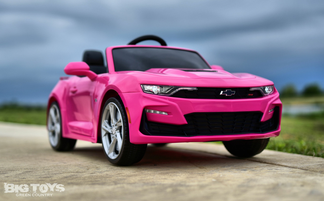 pink camaro power wheels