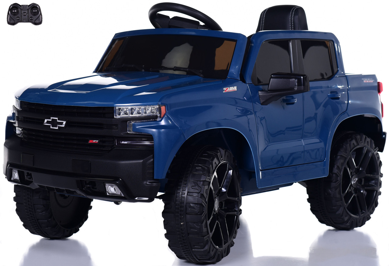 blue silverado power wheels