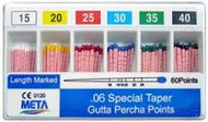 GP Taper Length Marked Color Coded 60pcs