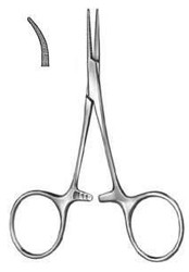 Hartmann Mosquito Forceps 3 1/2" Curved