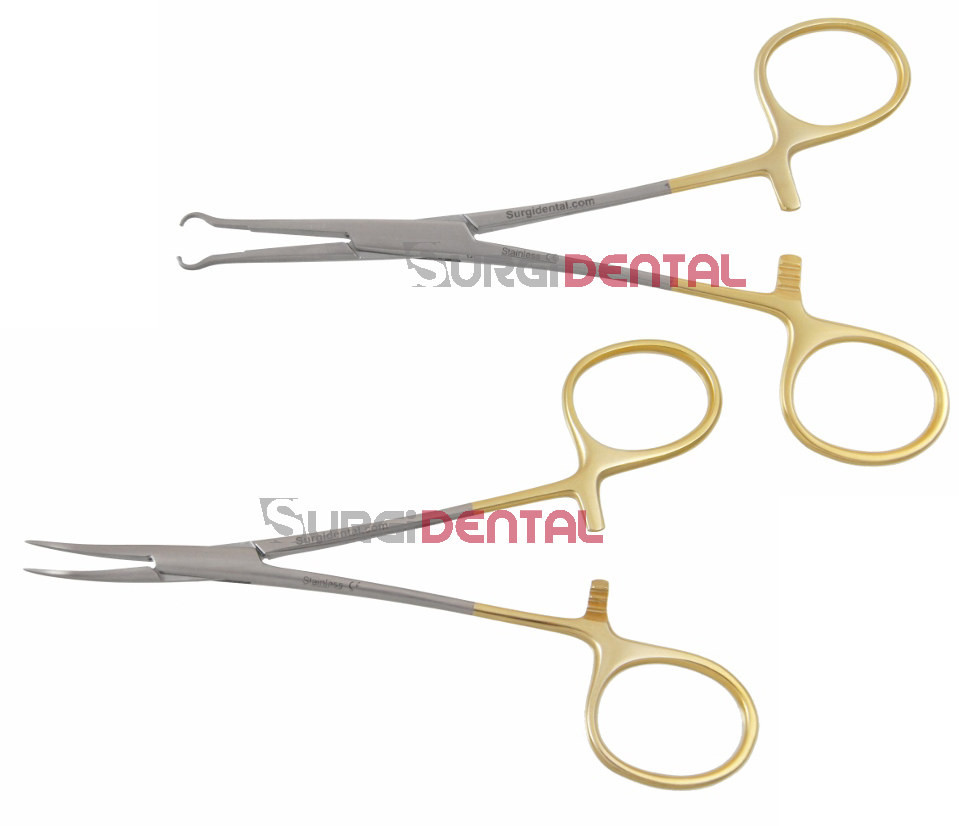 No Scalpel Vasectomy Set of 2, Vas Fixation & Dissection Forceps -  SurgiDental Instruments & Supplies